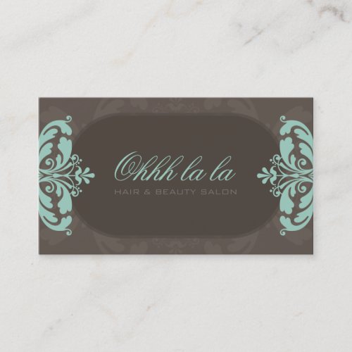 COUTURE BUSINESS CARD :: couture flourish 2L