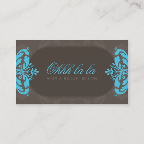 COUTURE BUSINESS CARD :: couture flourish 5L