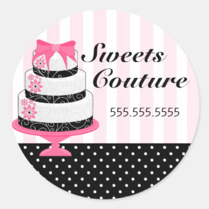 Couture Cakes Bakery Box Seals