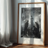 Couture Creation: A Dramatic Atelier Scene