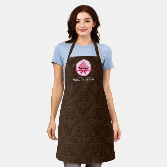Couture Cupcake Bakery Apron (Worn)