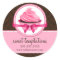 Couture Cupcake Bakery Box Seals