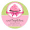Couture Cupcake Bakery Box Seals