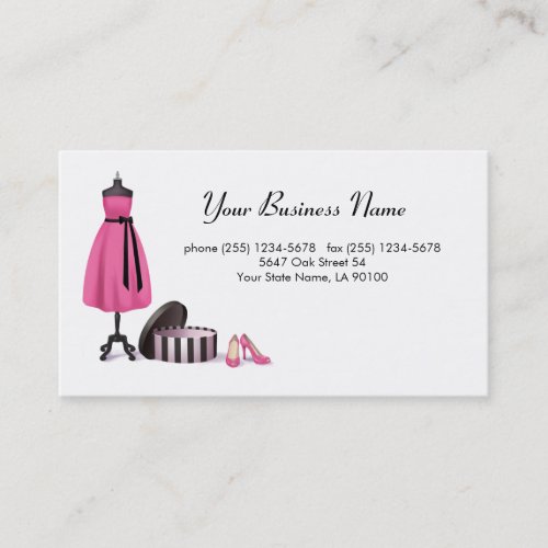 Couture Fashion Business Card