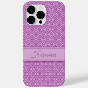 Couture inspired name purple Case-Mate iPhone 14 pro max case