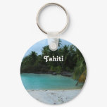 Cove in Tahiti Keychain