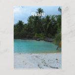 Cove in Tahiti Postcard