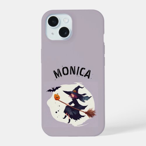 Coven Club Witch Purple Halloween  iPhone 15 Case