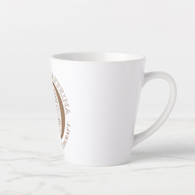 Coven of Caffeina – Goddess Design Latte Mug (Right)