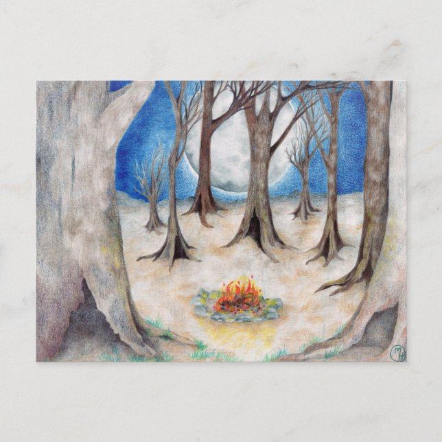 "Coven of Trees" Postcard (Front)