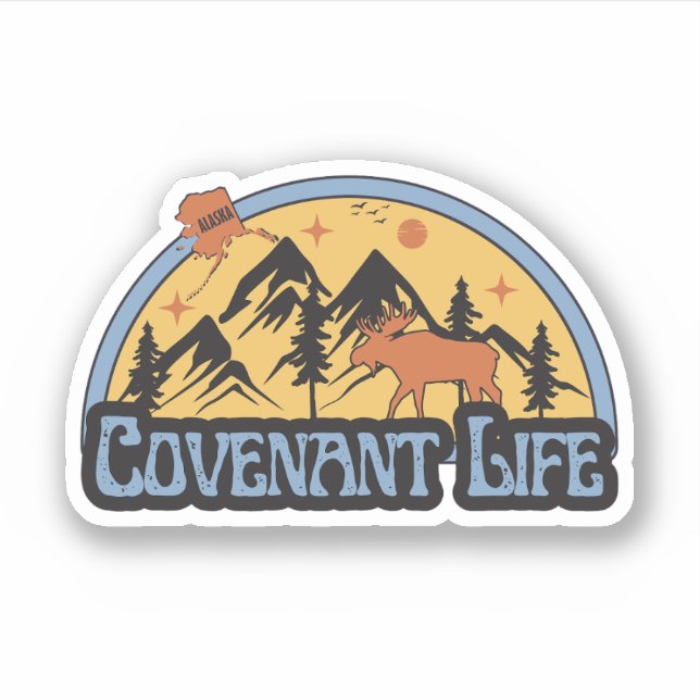 Covenant Life, Alaska Sticker (Front)