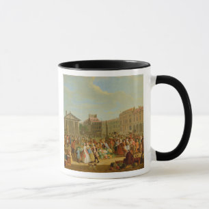 Covent Garden, c.1726 (oil on copper) Mug