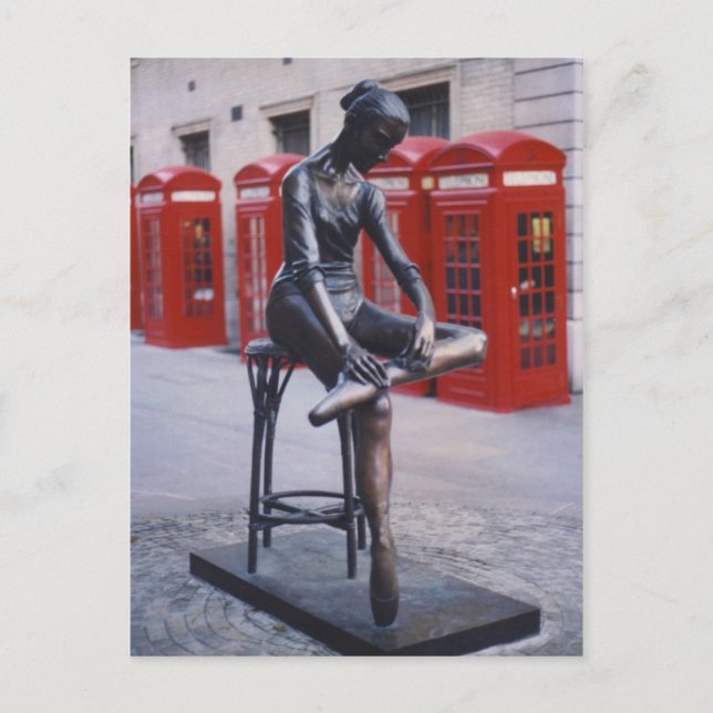 Covent Garden Dancer Postcard (Front)