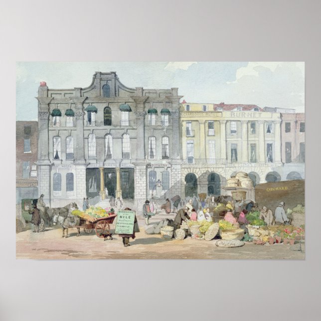 Covent Garden Market Poster (Front)