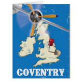 Coventry vintage travel poster (Front)