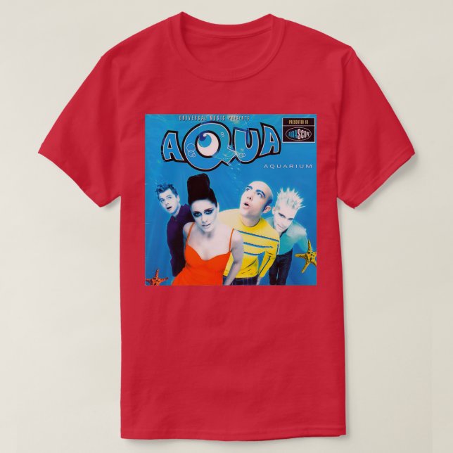 Cover Art Aquarium T-Shirt (Design Front)