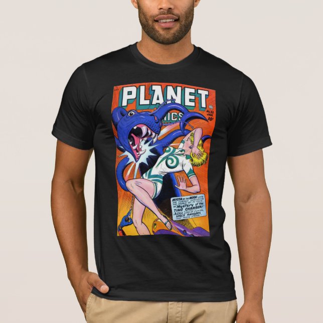 Cover Art Planet Comics Issue 52 T-Shirt (Front)