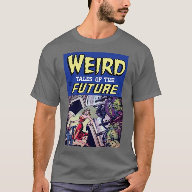 Cover Art: Weird Tales of the Future #1 T-Shirt (Front)