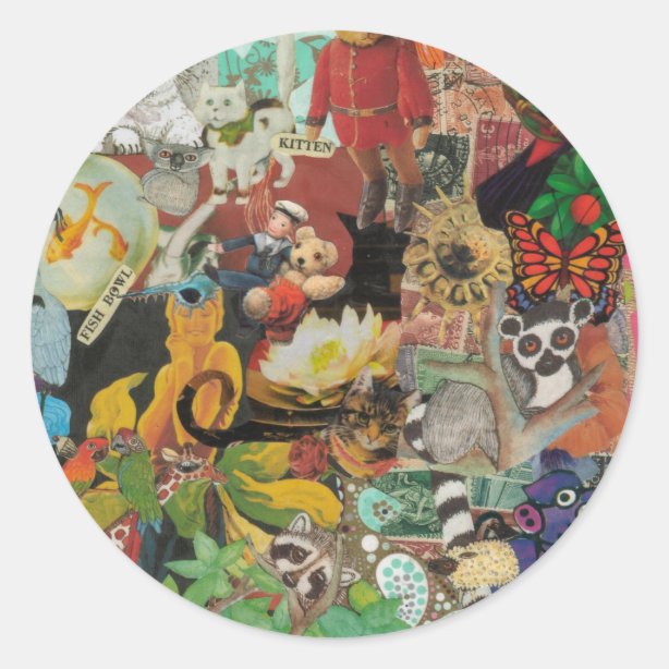 Sticker Collage Ideas