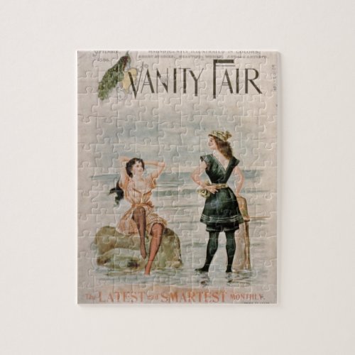 Cover for Vanity Fair September 1896 colour li Jigsaw Puzzle