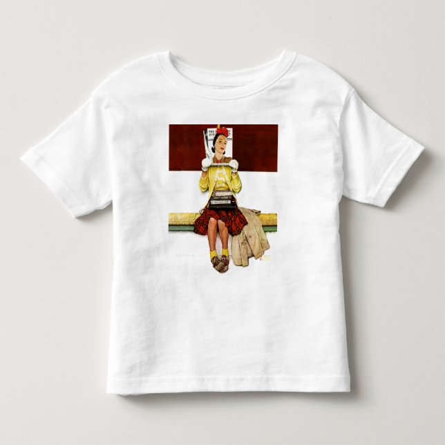 Cover Girl Toddler T-shirt (Front)