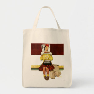 Cover Girl Tote Bag