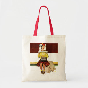 Cover Girl Tote Bag