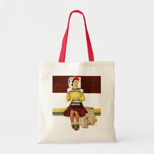 Cover Girl Tote Bag (Front)