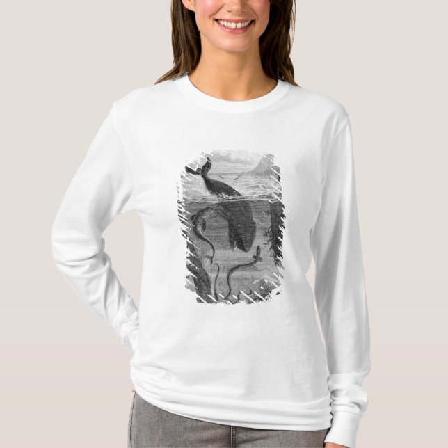 Cover Illustration '20,000 Leagues Under the Sea' T-Shirt (Front)