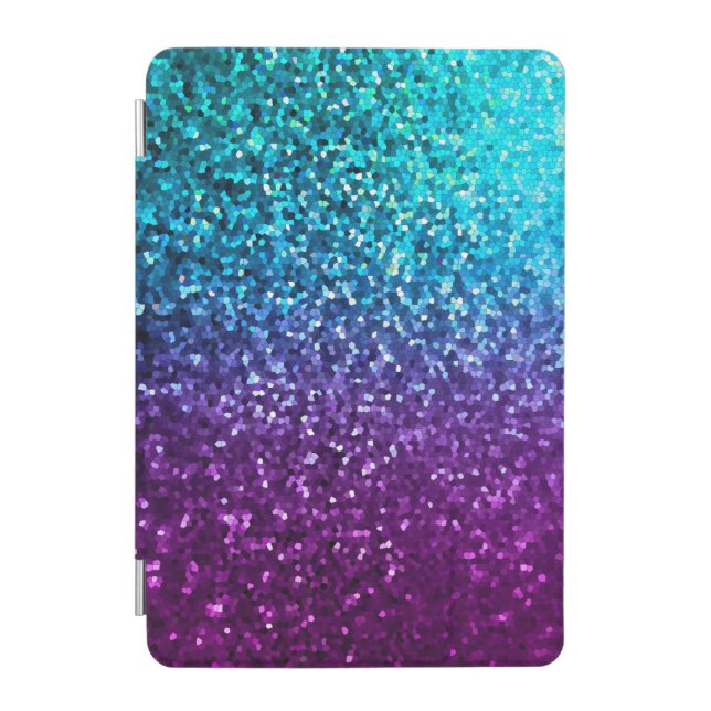 Cover iPad Mini Mosaic Sparkley Texture (Front)