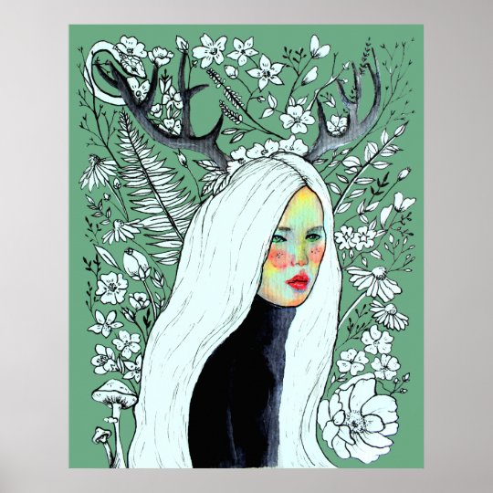 Cover me in daisies poster