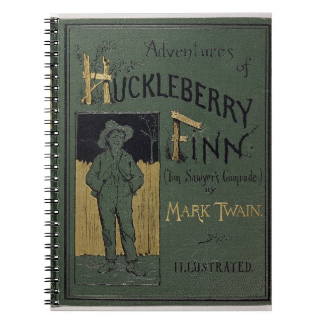 Cover of 'Adventures of Huckleberry Finn' by Mark Notebook (Front)