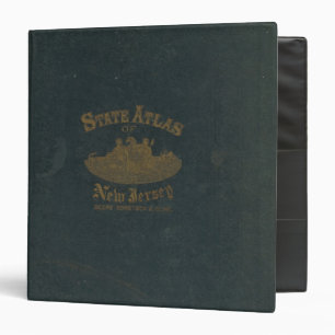 Cover of Atlas New Jersey 3 Ring Binder