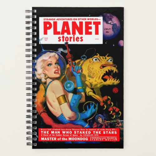 Cover of Planet Stories July of 1952 Planner