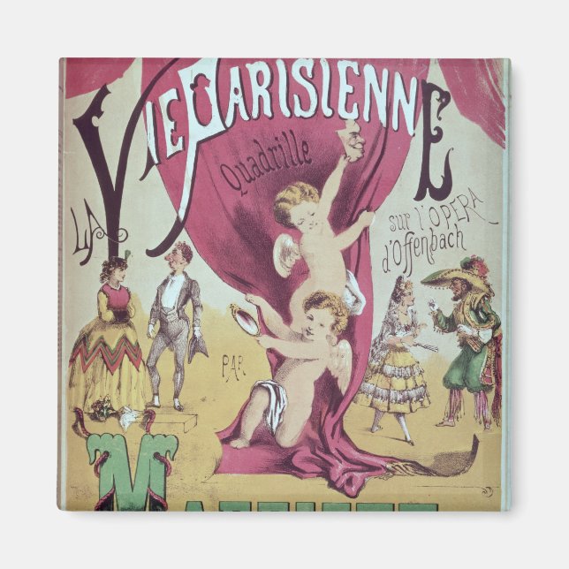 Cover of score sheet 'La Vie Parisienne Magnet (Front)