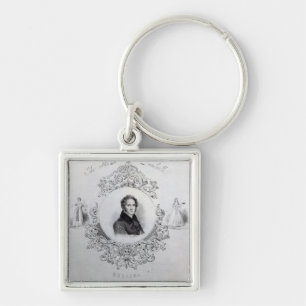 Cover of Sheet Music for a Quadrille Keychain