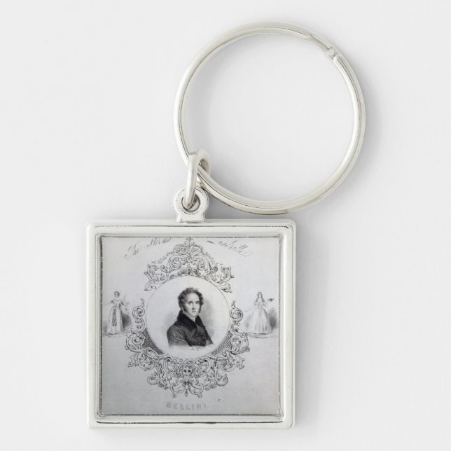 Cover of Sheet Music for a Quadrille Keychain (Front)