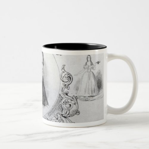 Cover of Sheet Music for a Quadrille Two_Tone Coffee Mug