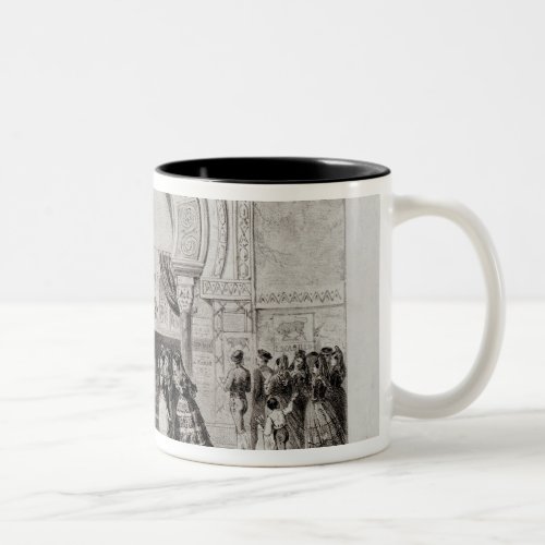 Cover of the score of piano quadrille Two_Tone coffee mug