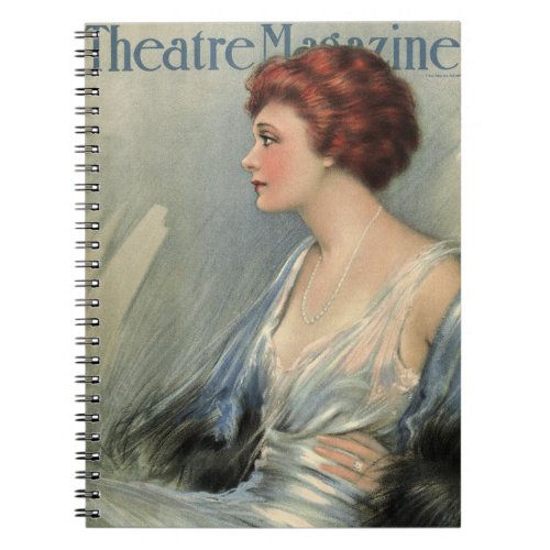 Cover of Theatre Magazine 1919 with Elsie Ferguson Notebook