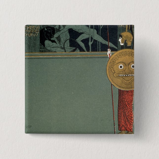 Cover of Ver Sacrum the journal of the Pinback Button (Front)