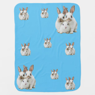 cover rabbit baby blanket