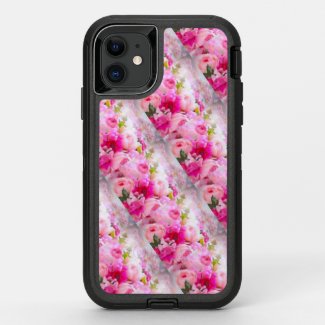 cover rose elegant- pink OtterBox Defender iPhone
