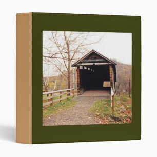 Covered Bridge 3 Ring Binder