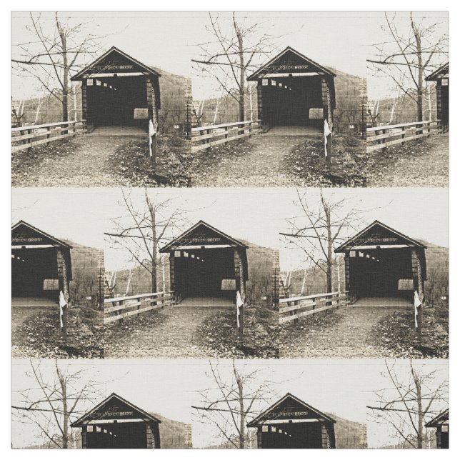 Covered Bridge Fabric (Swatch)