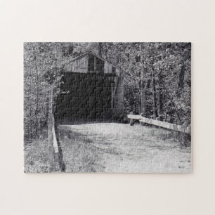 Covered Bridge Jigsaw Puzzle