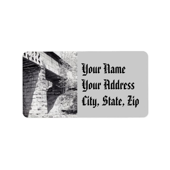 Covered Bridge Label (Front)