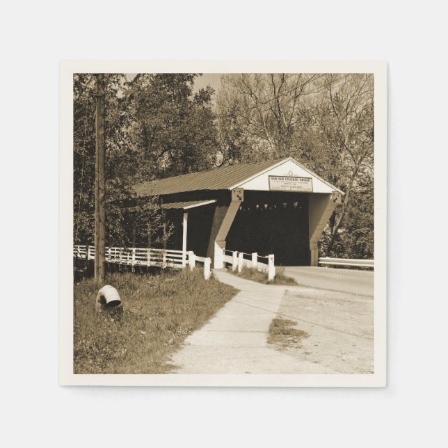 Covered Bridge Napkins (Front)