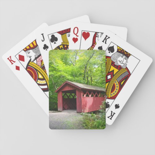 Covered Bridge Playing Cards