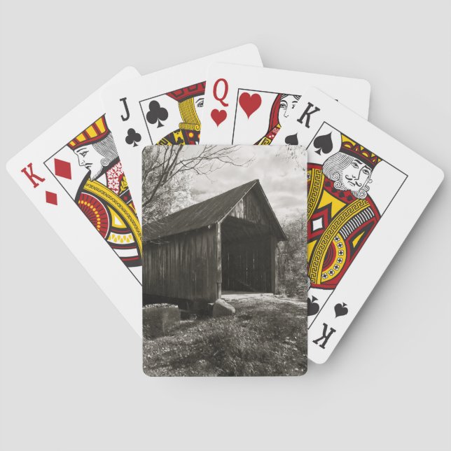 Covered Bridge Poker Cards (Back)